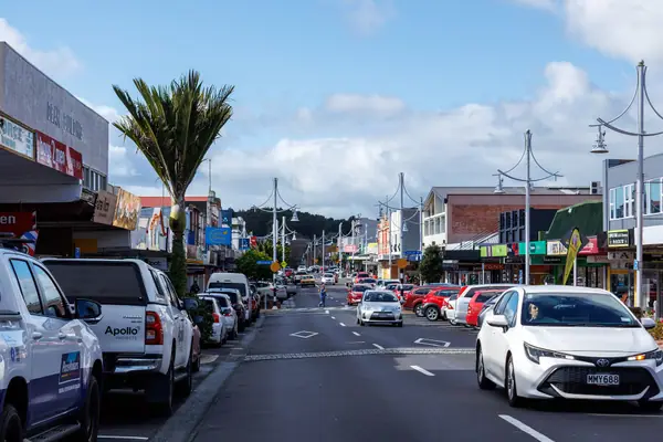 King St, Pukekohe, looking E