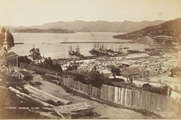 Lyttelton Harbour 1890s SLNSW FL1051514